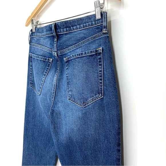 Banana Republic High Rise Straight Jeans Classic Style Medium Wash Size 28 - Picture 10 of 16